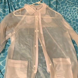 Rain jacket clear